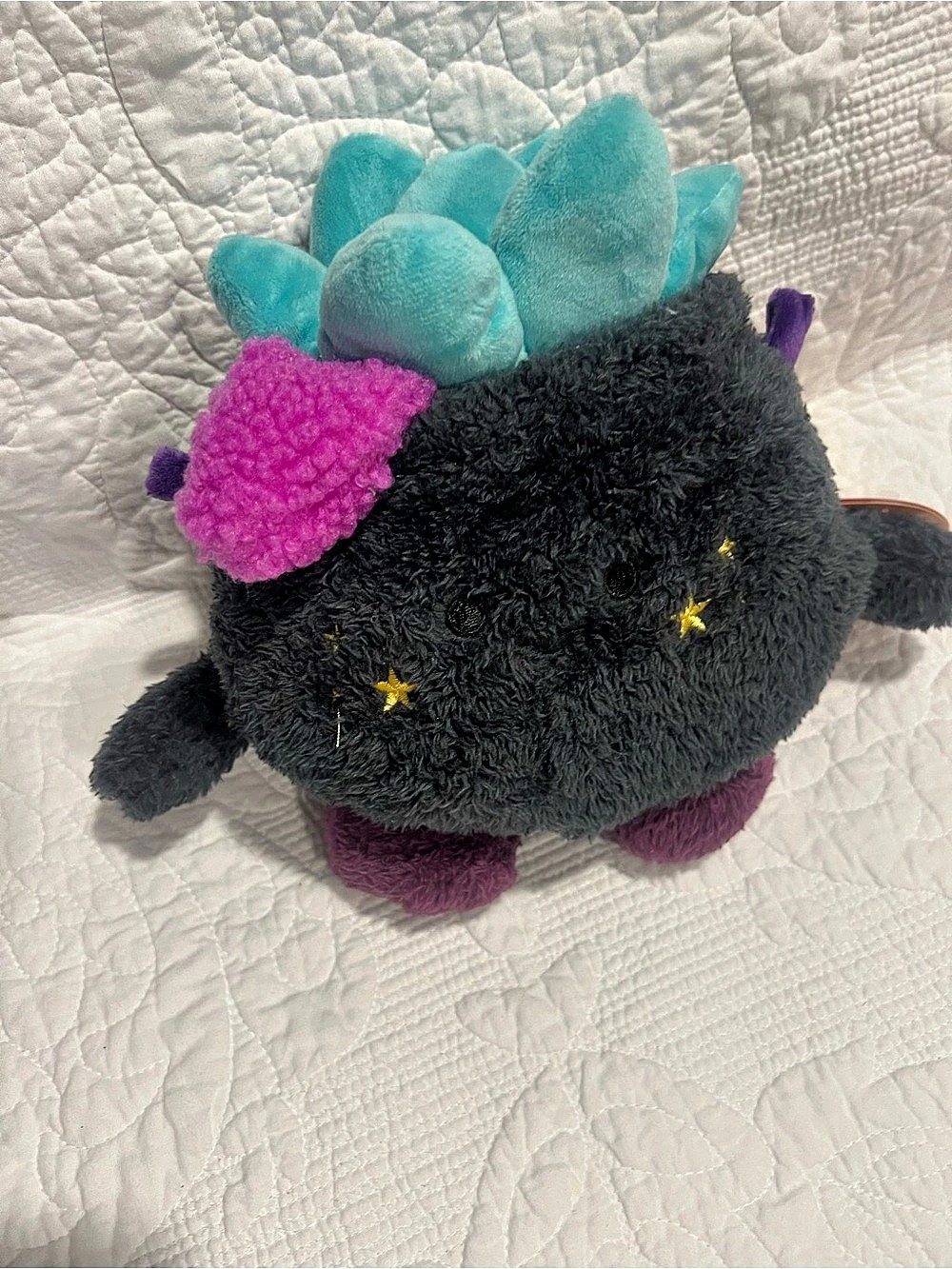 BumBumz Succulent Cauldron Claudette SpookyBumz Halloween Holiday Plush Toy 7.5”